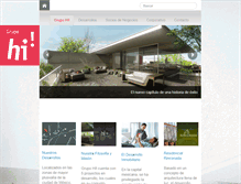 Tablet Screenshot of grupohi.com.mx